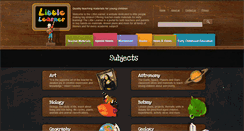 Desktop Screenshot of littlelearner.com
